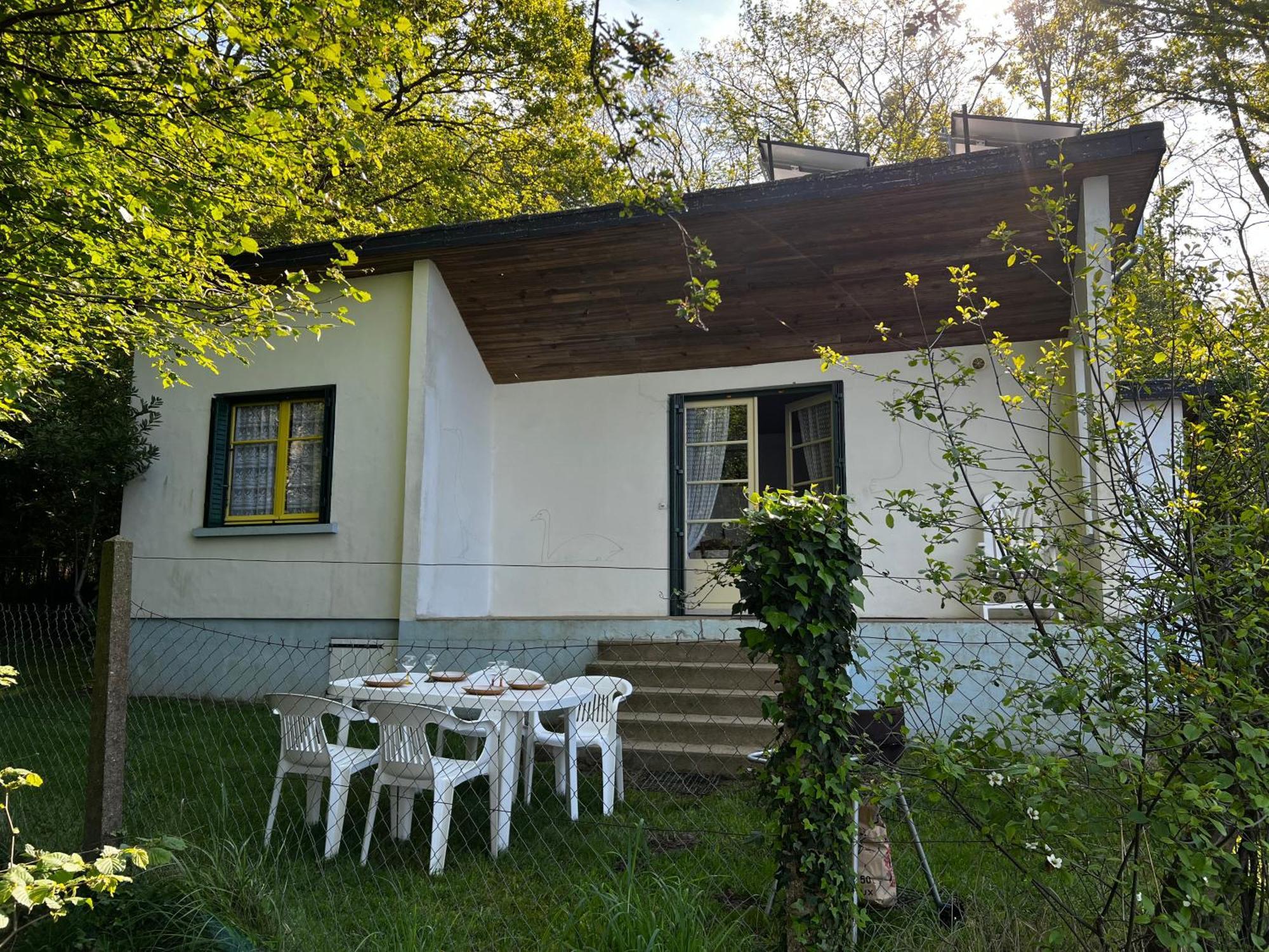 Chalet Au Bord De L'Etang 4 Pers Les Boulmiers Bagian luar foto